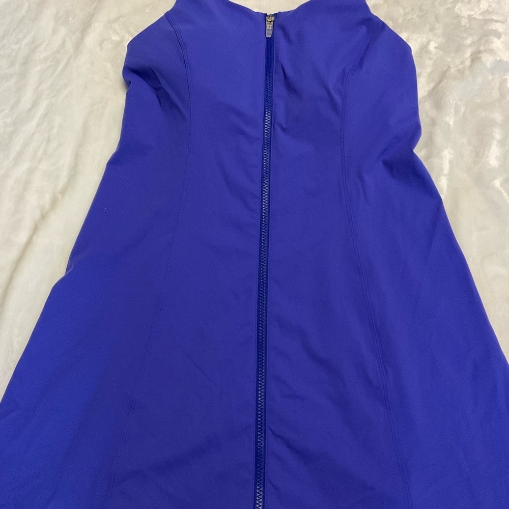Outdoor Voices Powerhouse Dress in Tanzanite - Picture 3 of 16